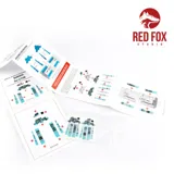 Red Fox Studio RFSQS-48040 Quick Set 3D panely přístrojové desky Su-27UB v měřítku 1/48 — obrázek 3