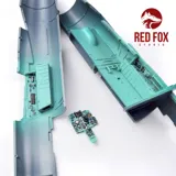 3D přístrojové panely Red Fox Studio RFSQS-48042 pro MiG-21MF Fishbed J v měřítku 1/48 — obrázek 6