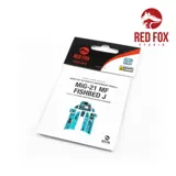 3D přístrojové panely Red Fox Studio RFSQS-48042 pro MiG-21MF Fishbed J v měřítku 1/48