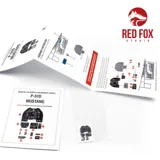 Red Fox Studio RFSQS-48043 Quick Set 3D přístrojové panely pro P-51D-5 Mustang 1/48 — obrázek 2