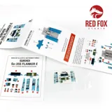 Red Fox Studio Quick Set 3D přístrojové panely Su-35S Flanker E 1/48 pro stavebnici GWH — obrázek 3