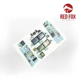 Red Fox Studio Quick Set 3D přístrojové panely Su-35S Flanker E 1/48 pro stavebnici GWH — obrázek 6