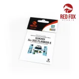 Red Fox Studio Quick Set 3D přístrojové panely Su-35S Flanker E 1/48 pro stavebnici GWH