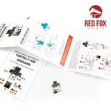 Red Fox Studio Quick Set RFSQS-48048 3D přístrojové panely pro P-40B Warhawk 1/48 — obrázek 3