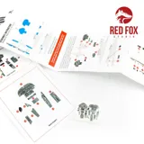 Set 3D přístrojových panelů Red Fox Studio Quick Set 1/48 pro Folland Gnat T.1 (Airfix) — obrázek 2