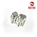 Set 3D přístrojových panelů Red Fox Studio Quick Set 1/48 pro Folland Gnat T.1 (Airfix) — obrázek 5