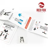 Sada 3D přístrojových panelů Red Fox Studio Quick Set 48051 pro AMX A-1M v měřítku 1/48 — obrázek 3