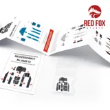 Red Fox Studio Quick Set RFSQS-48056 3D přístrojové panely 1/48 pro Me 262B-1a — obrázek 3