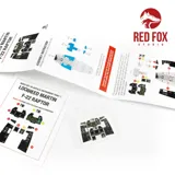 Sada 3D přístrojových panelů Red Fox Studio Quick Set RFSQS-48057 pro F-22 Raptor 1/48 — obrázek 2