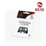 Sada 3D přístrojových panelů Red Fox Studio Quick Set RFSQS-48057 pro F-22 Raptor 1/48
