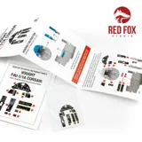 Red Fox Studio RFSQS-48062 Quick Set 3D přístrojové panely pro Corsair 1/48 — obrázek 3