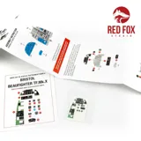 3D přístrojové panely Red Fox Studio Quick Set RFSQS-48064 pro Bristol Beaufighter TF Mk.X 1/48 — obrázek 3
