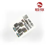 Red Fox Studio RFSQS-48065 3D přístrojové panely pro Messerschmitt Me 262A-1/A-2 v měřítku 1/48 — obrázek 6