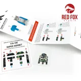 Set 3D přístrojových panelů Red Fox Studio Quick Set RFSQS-48066 pro F/A-18E Super Hornet 1/48 — obrázek 3