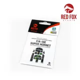 Set 3D přístrojových panelů Red Fox Studio Quick Set RFSQS-48066 pro F/A-18E Super Hornet 1/48