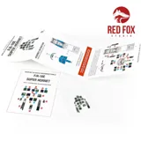 3D přístrojové panely Red Fox Studio Quick Set 3D RFSQS-48081 pro F/A-18E Super Hornet 1/48 — obrázek 2