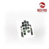 3D přístrojové panely Red Fox Studio Quick Set 3D RFSQS-48081 pro F/A-18E Super Hornet 1/48 — obrázek 5