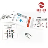 Red Fox Studio Quick Set RFSQS-48083 3D přístrojové panely 1/48 pro F/A-18A Hornet — obrázek 3