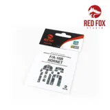 Sada Red Fox Studio RFSQS-48084 Quick Set 3D přístrojové panely F/A-18B Hornet 1/48