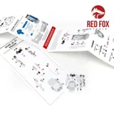 Red Fox Studio RFSQS-48091 Quick Set 3D přístrojové panely Saab JA-37 Viggen 1/48 — obrázek 3
