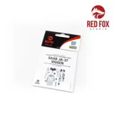 Red Fox Studio RFSQS-48091 Quick Set 3D přístrojové panely Saab JA-37 Viggen 1/48