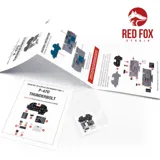 Sada 3D přístrojových panelů Red Fox Studio RFSQS-48093 pro P-47D Thunderbolt 1/48 — obrázek 3