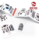 Red Fox Studio Quick Set RFSQS-48094 3D přístrojové panely He 219A-7 Uhu v měřítku 1/48 — obrázek 3