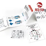 Red Fox Studio Quick Set 3D přístrojový panel Saab SK-37 Viggen 1/48 pro stavebnici Special Hobby — obrázek 3
