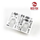 Red Fox Studio Quick Set 3D přístrojový panel Saab SK-37 Viggen 1/48 pro stavebnici Special Hobby — obrázek 5