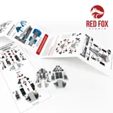 Set 3D přístrojových panelů Red Fox Studio RFSQS-48097 pro F-14A Tomcat 1/48 — obrázek 3