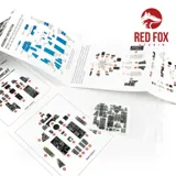 Sada 3D přístrojových panelů Red Fox Studio RFSQS-48099 pro F-14A Tomcat 1/48 — obrázek 3