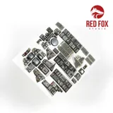 Sada 3D přístrojových panelů Red Fox Studio RFSQS-48099 pro F-14A Tomcat 1/48 — obrázek 6