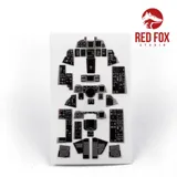 Set 3D přístrojových panelů Red Fox Studio Quick Set RFSQS-48100 pro F-14D Tomcat 1/48 — obrázek 4