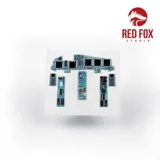 Red Fox Studio Quick Set 3D přístrojové panely Su-34 Fullback 1/48 Black Edition — obrázek 4