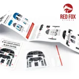 Sada 3D přístrojových panelů Red Fox Studio 1/48 pro Rockwell B-1B Lancer (Early), kód RFSQS-48124 — obrázek 2
