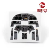 Sada 3D přístrojových panelů Red Fox Studio 1/48 pro Rockwell B-1B Lancer (Early), kód RFSQS-48124 — obrázek 3