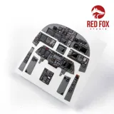 3D přístrojové panely Red Fox Studio Quick Set 1/48 pro Rockwell B-1B Lancer (Late), Revell — obrázek 4