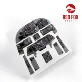 3D přístrojové panely Red Fox Studio Quick Set 1/48 pro Rockwell B-1B Lancer (Late), Revell — obrázek 5