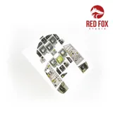 Red Fox Studio Quick Set 3D přístrojové panely 1/48 pro EF-2000A Eurofighter Typhoon — obrázek 6
