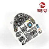 Red Fox Studio Quick Set RFSQS-24004 3D přístrojový panel Bf 109G-6 v měřítku 1/24 — obrázek 6