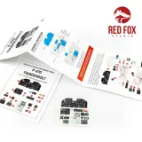 Red Fox Studio RFSQS-24006 Quick Set 3D přístrojové panely pro P-47D Thunderbolt v měřítku 1/24 — obrázek 3