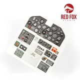 Red Fox Studio RFSQS-24006 Quick Set 3D přístrojové panely pro P-47D Thunderbolt v měřítku 1/24 — obrázek 6