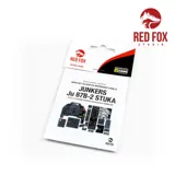 Red Fox Studio RFSQS-24008 Quick Set 3D přístrojové panely pro Junkers Ju 87B Stuka v měřítku 1/24