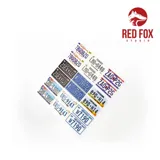 Sada Red Fox Studio RFSQS-24011 registrační značky USA vol. 01 v měřítku 1/24 — obrázek 4