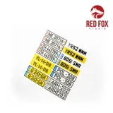 Sada Red Fox Studio RFSQS-24012 evropské registrační značky vol.01 v měřítku 1/24 — obrázek 4