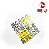 Sada Red Fox Studio RFSQS-24012 evropské registrační značky vol.01 v měřítku 1/24 — obrázek 5