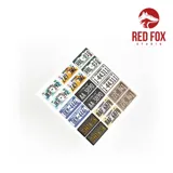 Sada Red Fox Studio RFSQS-24014 registrační značky USA vol.02 v měřítku 1/24 pro modely automobilů — obrázek 4