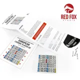 Sada Red Fox Studio 1/24 European License plates vol.02 – evropské registrační značky pro modely auto — obrázek 3