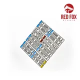 Sada Red Fox Studio 1/24 European License plates vol.02 – evropské registrační značky pro modely auto — obrázek 4