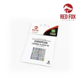 Sada Red Fox Studio 1/24 European License plates vol.02 – evropské registrační značky pro modely auto